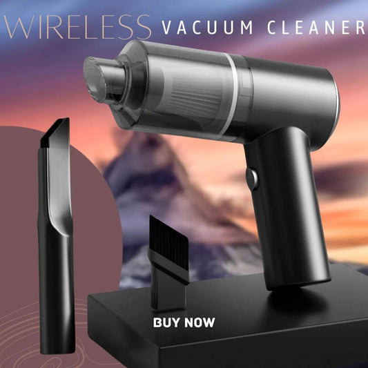 PORTABLE WIRELESSS VACUUM CLEANER WITH AIR DUSTER